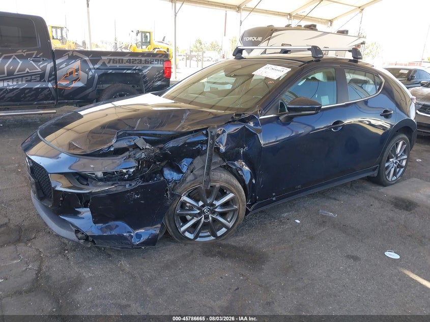 Vin: jm1bpalm9r1657640, lot: 46285489, mazda mazda3 2.5 s preferred 20242