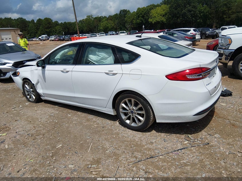 Vin: 3fa6p0h72hr371833, lot: 46285490, ford fusion se 20173