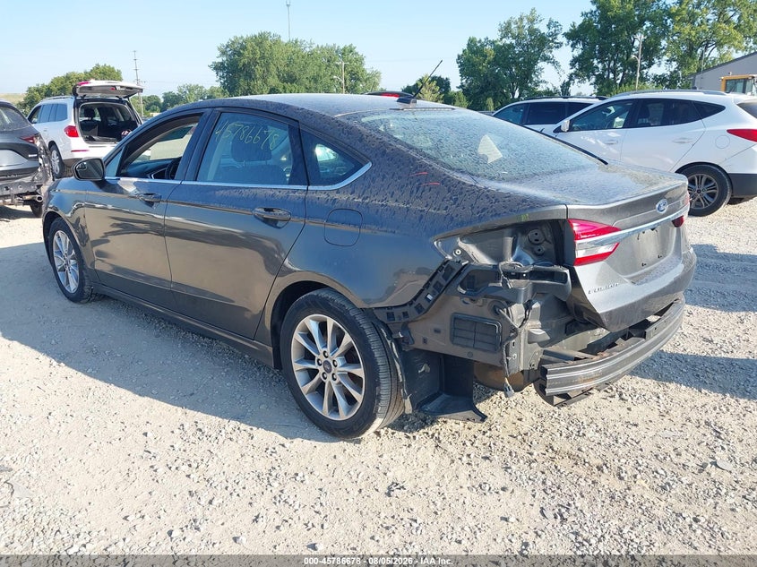 Vin: 3fa6p0hd1hr372297, lot: 46285502, ford fusion se 20173