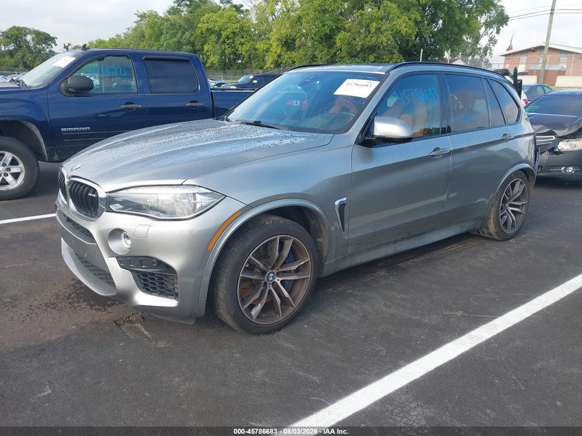Vin: 5ymkt6c30h0x20622, lot: 46285507, bmw x5 m 20172