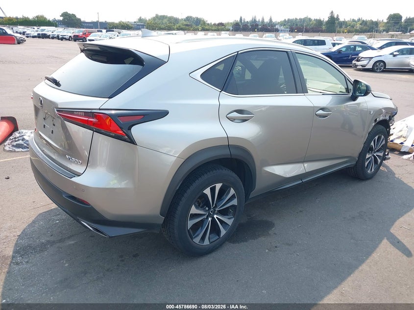 Vin: jtjsardz5m2240672, lot: 46285513, lexus nx 300 f sport 20214