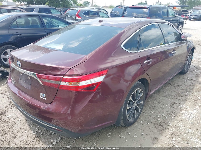 2016 TOYOTA AVALON HYBRID — zdjęcie 4