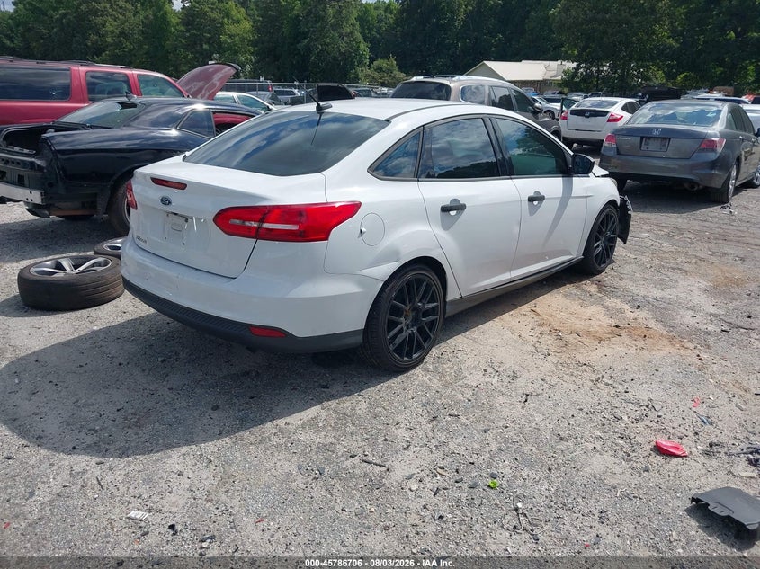 Vin: 1fadp3e27fl304769, lot: 46285530, ford focus s 20154