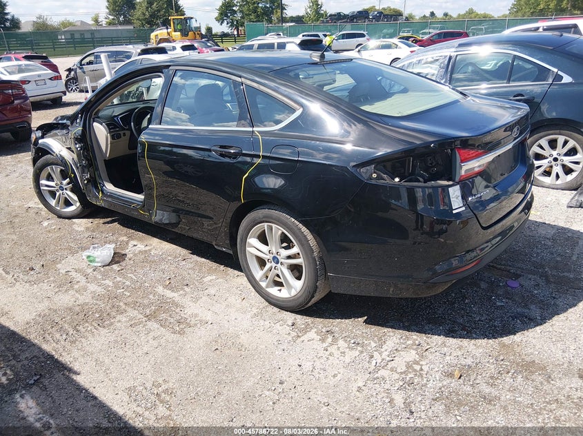 Vin: 3fa6p0lu1jr147472, lot: 46285546, ford fusion hybrid se 20183