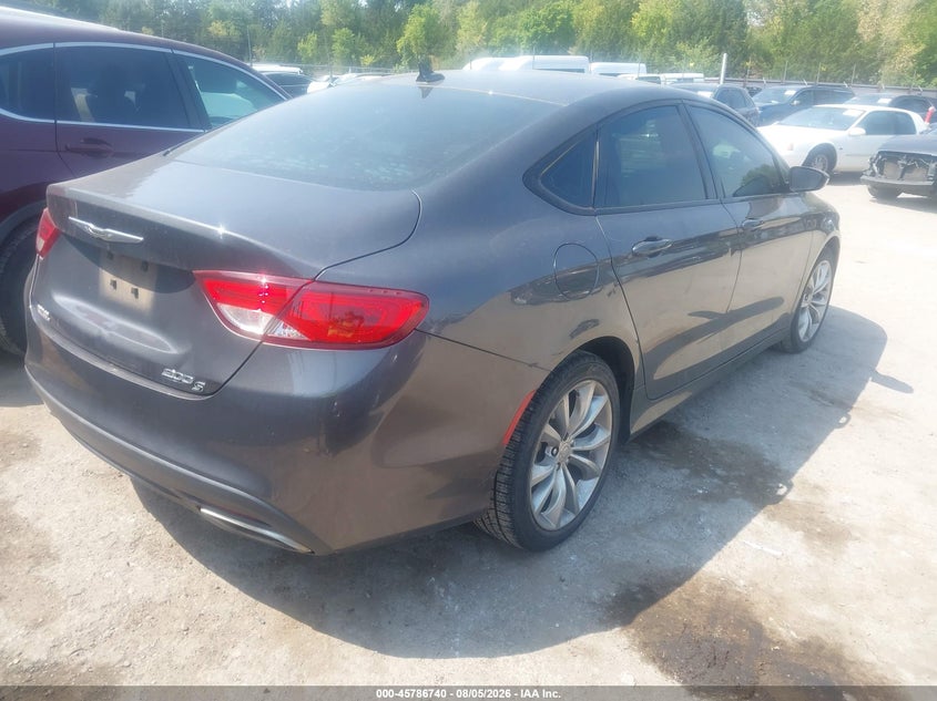 Vin: 1c3cccbb1gn162645, lot: 46285564, chrysler 200 s 20164