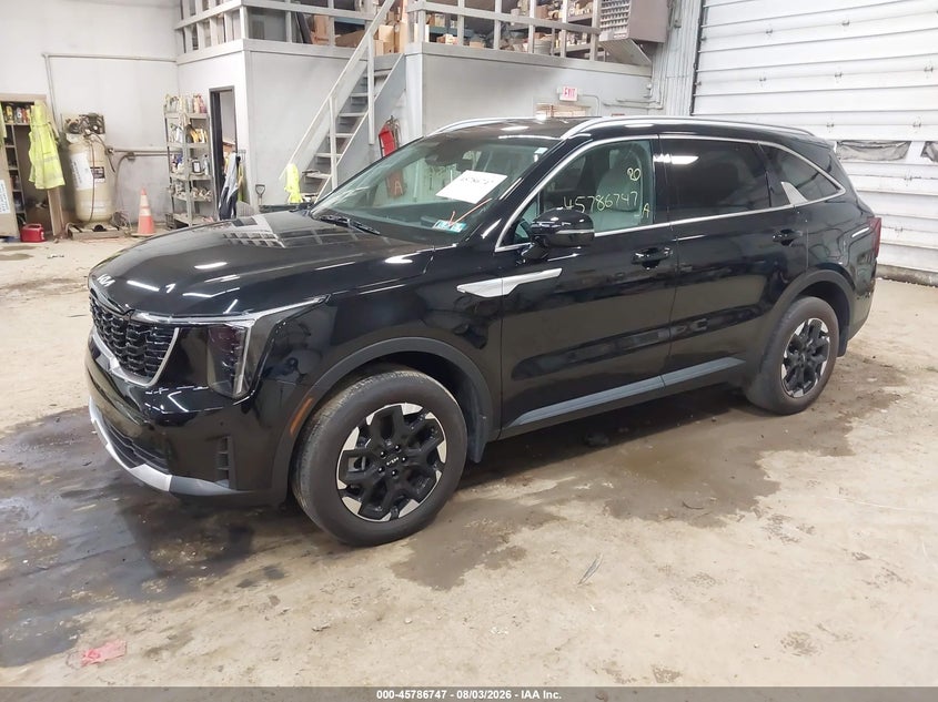 Vin: 5xyrldjcxsg381125, lot: 46285571, kia sorento s 20252