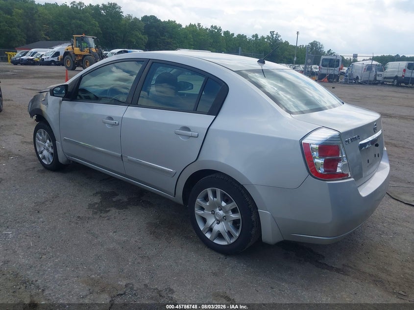 Vin: 3n1ab6ap1al629030, lot: 46285572, nissan sentra 2.0s 20103