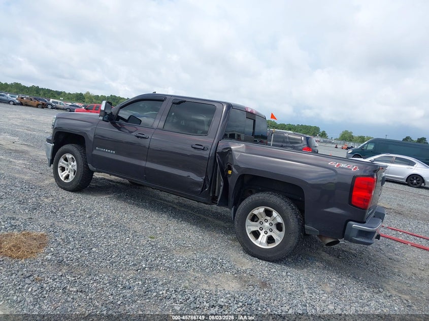 Vin: 3gcukrec4eg522376, lot: 46285573, chevrolet silverado 1500 lt 20143