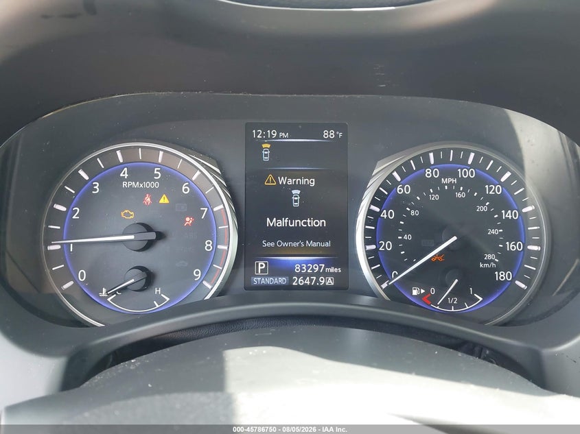 2019 INFINITI Q60 auction photo 7