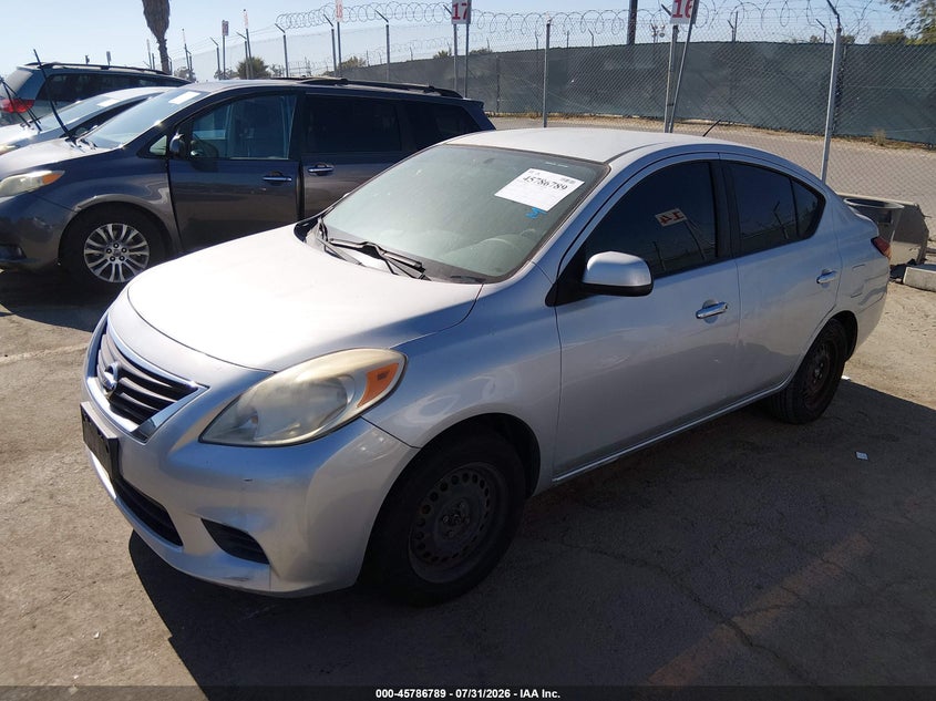 Vin: 3n1cn7ap4cl826377, lot: 46285613, nissan versa 1.6 sv 20122