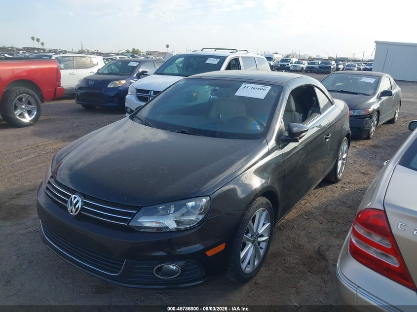 Vin: wvwbw7ahxcv001832, lot: 46285624, volkswagen eos komfort 20122