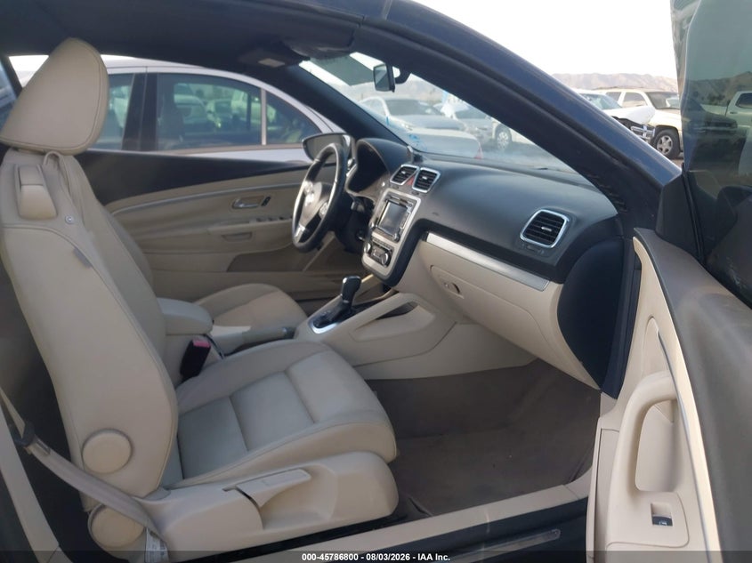 2012 VOLKSWAGEN EOS CABRIO 2.0L I-4 DI, DOHC, VVT, TURBO, 200HP