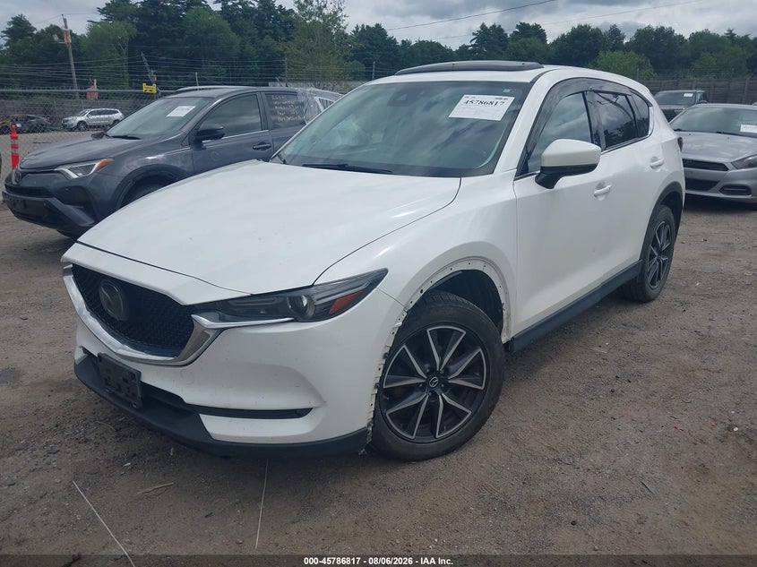 Vin: jm3kfbdm2j0377437, lot: 46285641, mazda cx-5 grand touring 20182