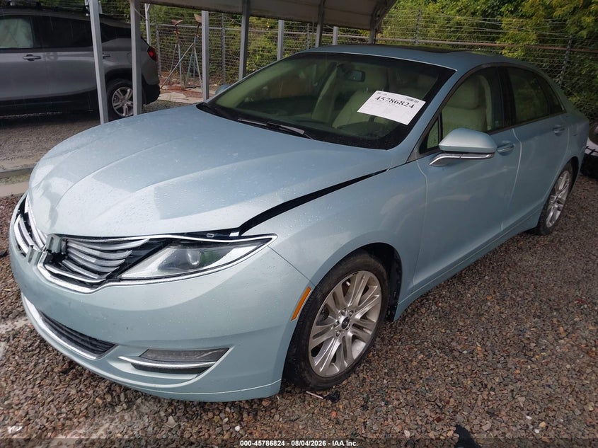 Vin: 3ln6l2lu7er828660, lot: 46285648, lincoln mkz hybrid 20142