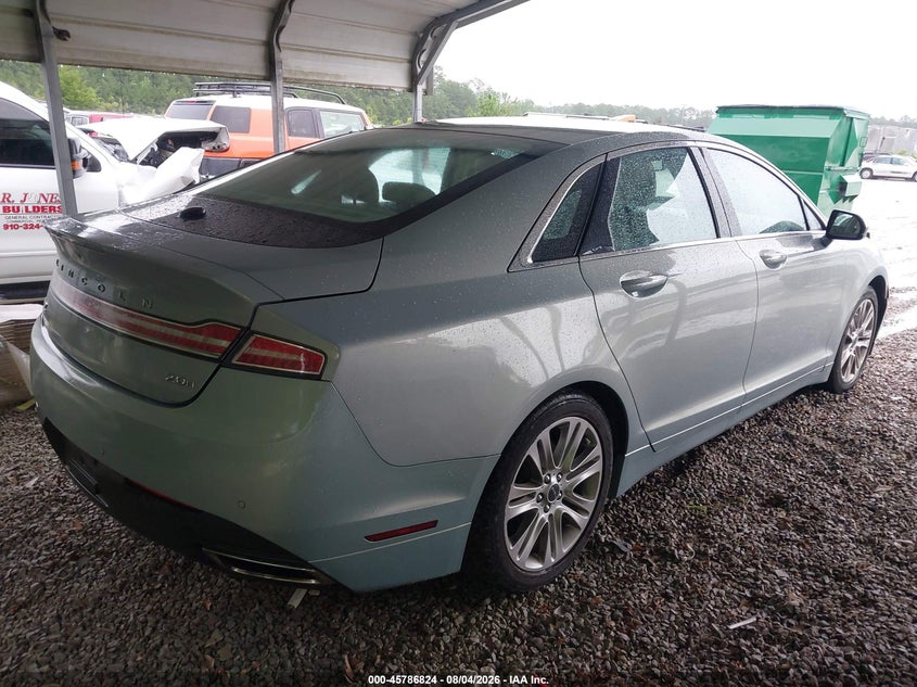 Vin: 3ln6l2lu7er828660, lot: 46285648, lincoln mkz hybrid 20144