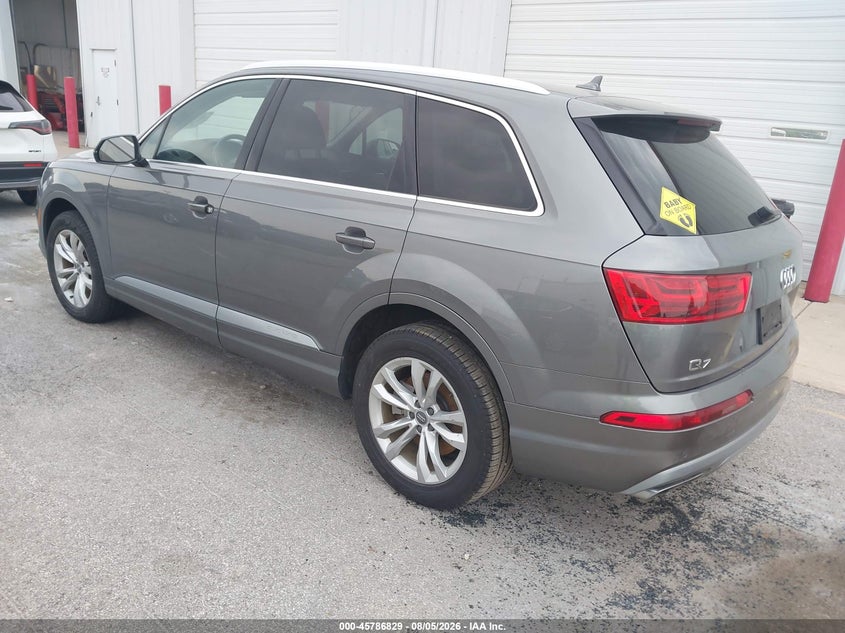 Vin: wa1lhaf78hd037473, lot: 46285653, audi q7 2.0t premium 20173