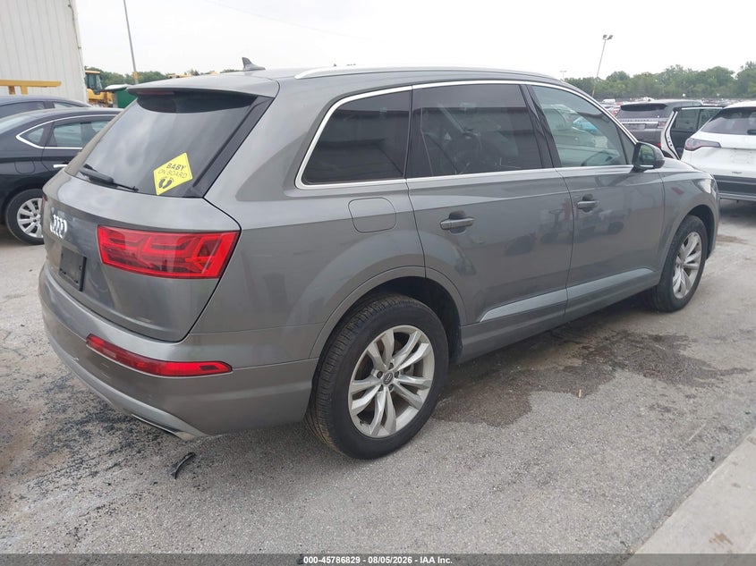 Vin: wa1lhaf78hd037473, lot: 46285653, audi q7 2.0t premium 20174