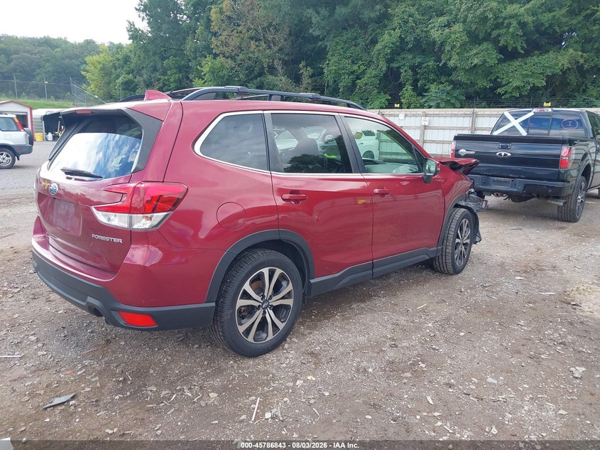 Vin: jf2skasc4kh516299, lot: 46285667, subaru forester limited 20194