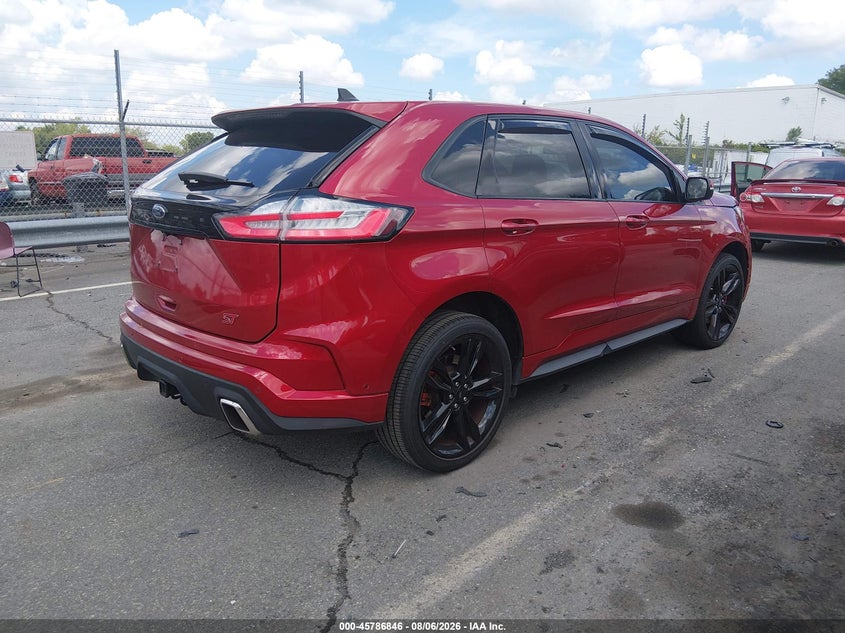 Vin: 2fmpk4ap7mba39129, lot: 46285670, ford edge st 20214