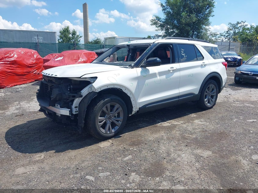 Vin: 1fmsk8dh6ngb65143, lot: 46285674, ford explorer xlt 20222