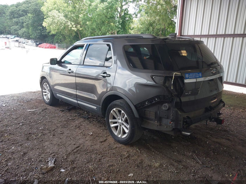 Vin: 1fm5k7dh0ggc38808, lot: 46285692, ford explorer xlt 20163