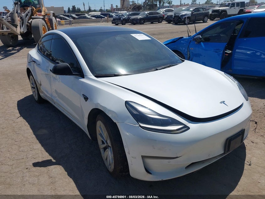 2022 TESLA MODEL 3 auction photo 1