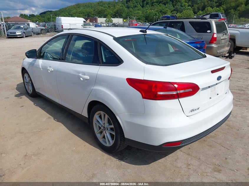 Vin: 1fadp3f26fl205245, lot: 46285730, ford focus se 20153