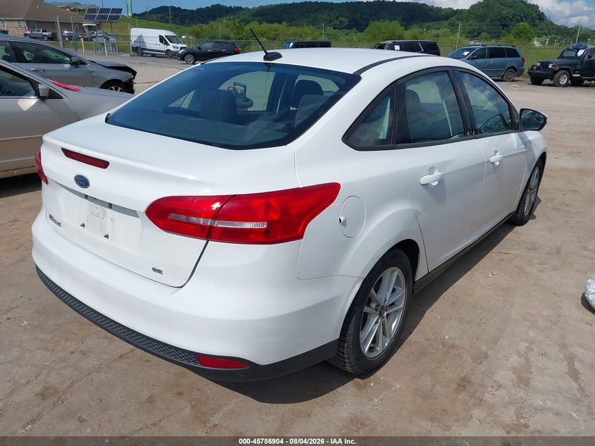Vin: 1fadp3f26fl205245, lot: 46285730, ford focus se 20154