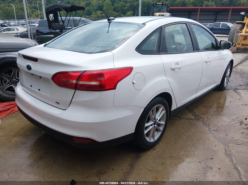 Vin: 1fadp3f26fl205245, lot: 46285730, ford focus se 20154
