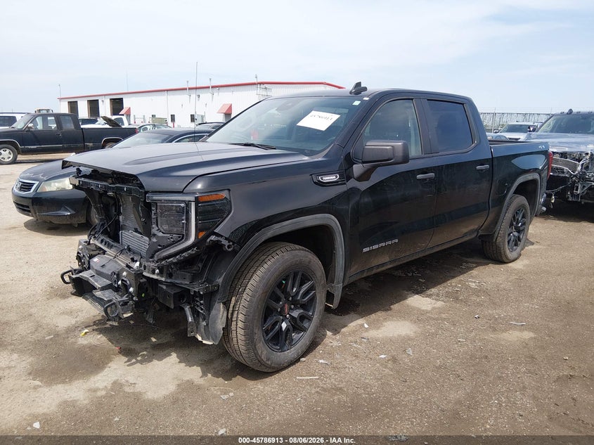 Vin: 1gtpuaek2sz264855, lot: 46285737, gmc sierra 1500 4wd  short box pro 20252