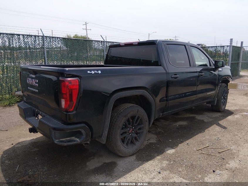 Vin: 1gtpuaek2sz264855, lot: 46285737, gmc sierra 1500 4wd  short box pro 20254