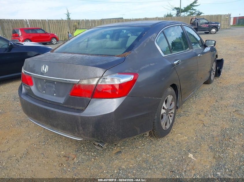 Vin: 1hgcr2f36da078901, lot: 46285739, honda accord lx 20134