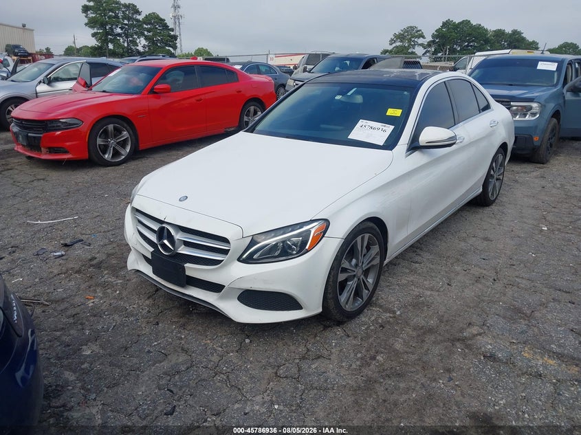 Vin: 55swf4jbxhu179255, lot: 46285760, mercedes-benz c 300 20172