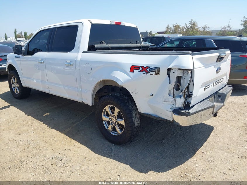 Vin: 1ftew1e46kke50698, lot: 46285767, ford f-150 xlt 20193