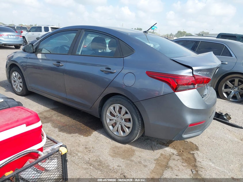 Vin: 3kpc24a31ke077591, lot: 46285780, hyundai accent se 20193