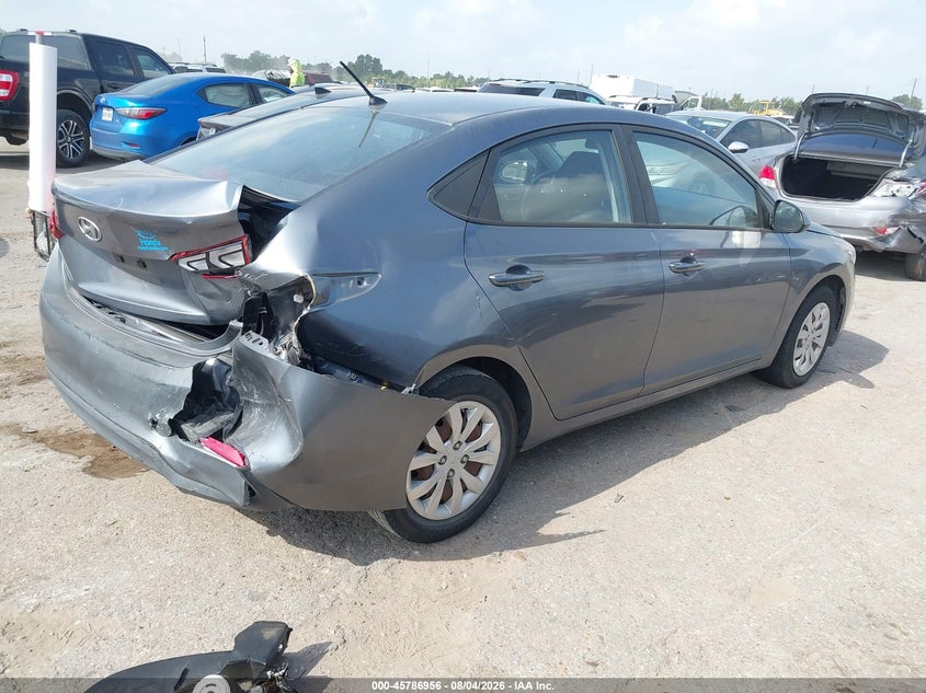 Vin: 3kpc24a31ke077591, lot: 46285780, hyundai accent se 20194