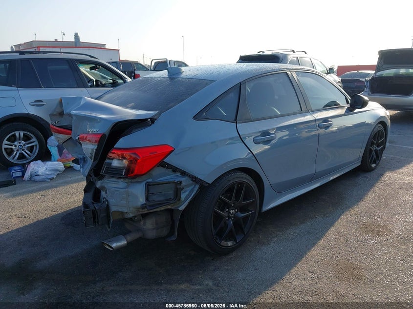 Vin: 2hgfe2f53nh571075, lot: 46285784, honda civic sport 20224
