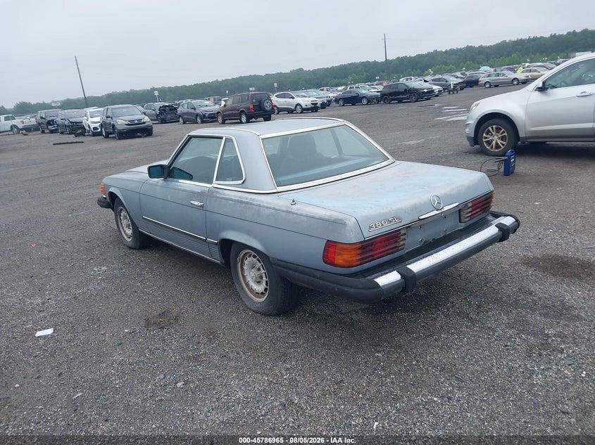 1983 MERCEDES-BENZ 380 auction photo 3