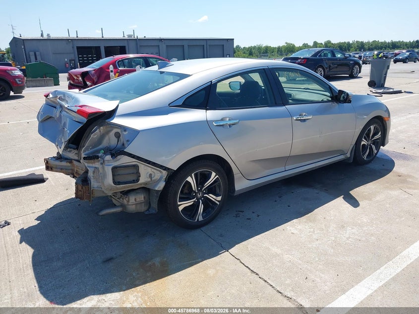 Vin: jhmfc1f97jx002056, lot: 46285792, honda civic touring 20184