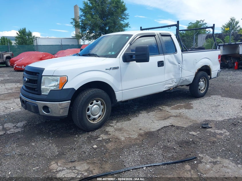 Vin: 1ftfx1cf6ekf57034, lot: 46285811, ford f-150 xl 20142