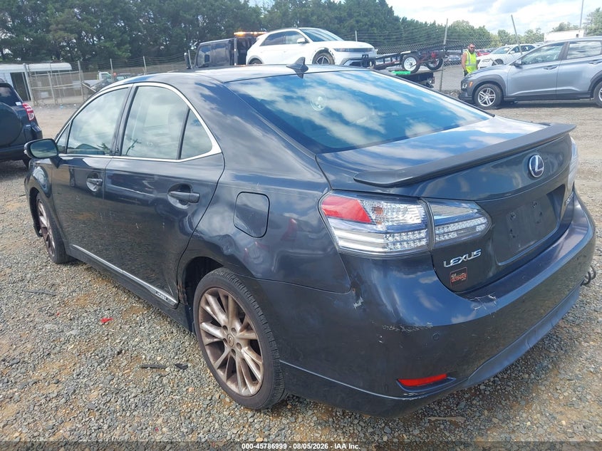 Vin: jthbb1ba3a2034002, lot: 46285823, lexus hs 250h premium 20103