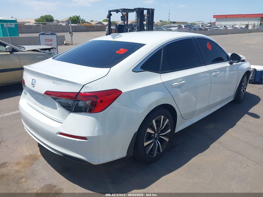 Vin: 2hgfe1f73ph304565, lot: 46285836, honda civic ex/ex w/o bsi 20234