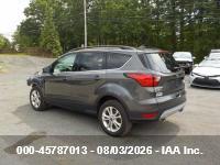 Vin: 1fmcu9hd9kua66132, lot: 46285837, ford escape sel 20193