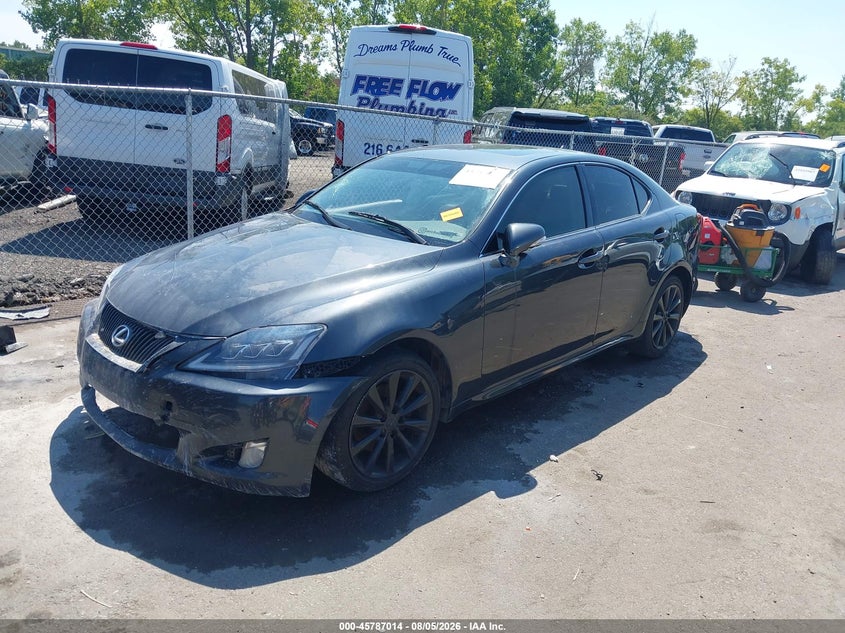 2009 LEXUS IS 250 auction photo 2