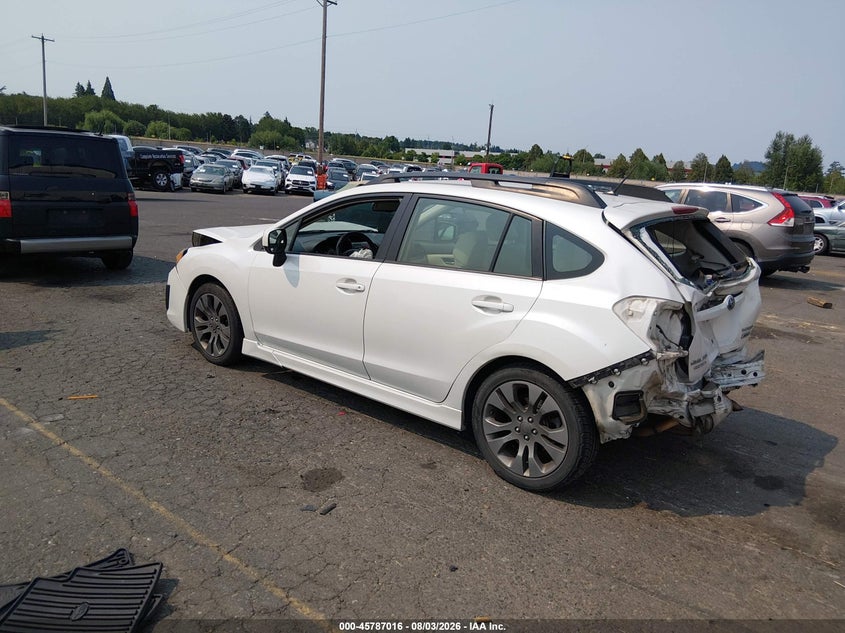 Vin: jf1gpal61dh827390, lot: 46285840, subaru impreza 2.0i sport premium 20133