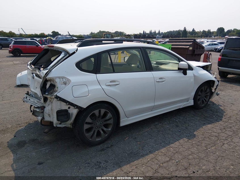 Vin: jf1gpal61dh827390, lot: 46285840, subaru impreza 2.0i sport premium 20134