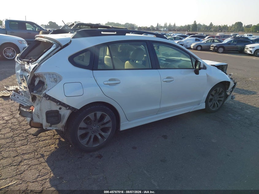 Vin: jf1gpal61dh827390, lot: 46285840, subaru impreza 2.0i sport premium 20134