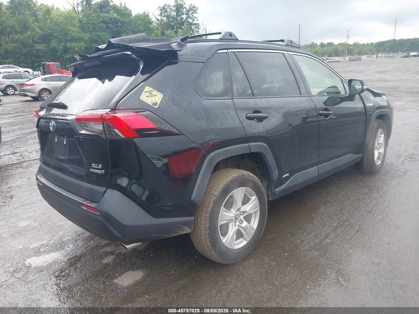 Vin: jtmrwrfv6lj047965, lot: 46285852, toyota rav4 hybrid xle 20204