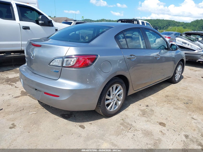 Vin: jm1bl1v8xc1530866, lot: 46285879, mazda mazda3 i touring 20124
