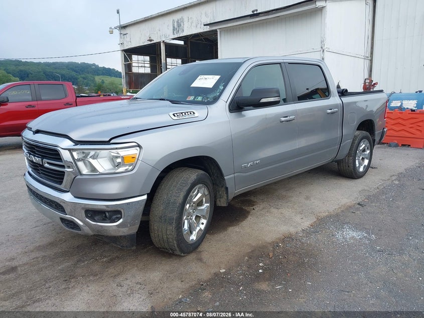Vin: 1c6srfft6mn812194, lot: 46285898, ram 1500 big horn  4x4 5'7 box 20212